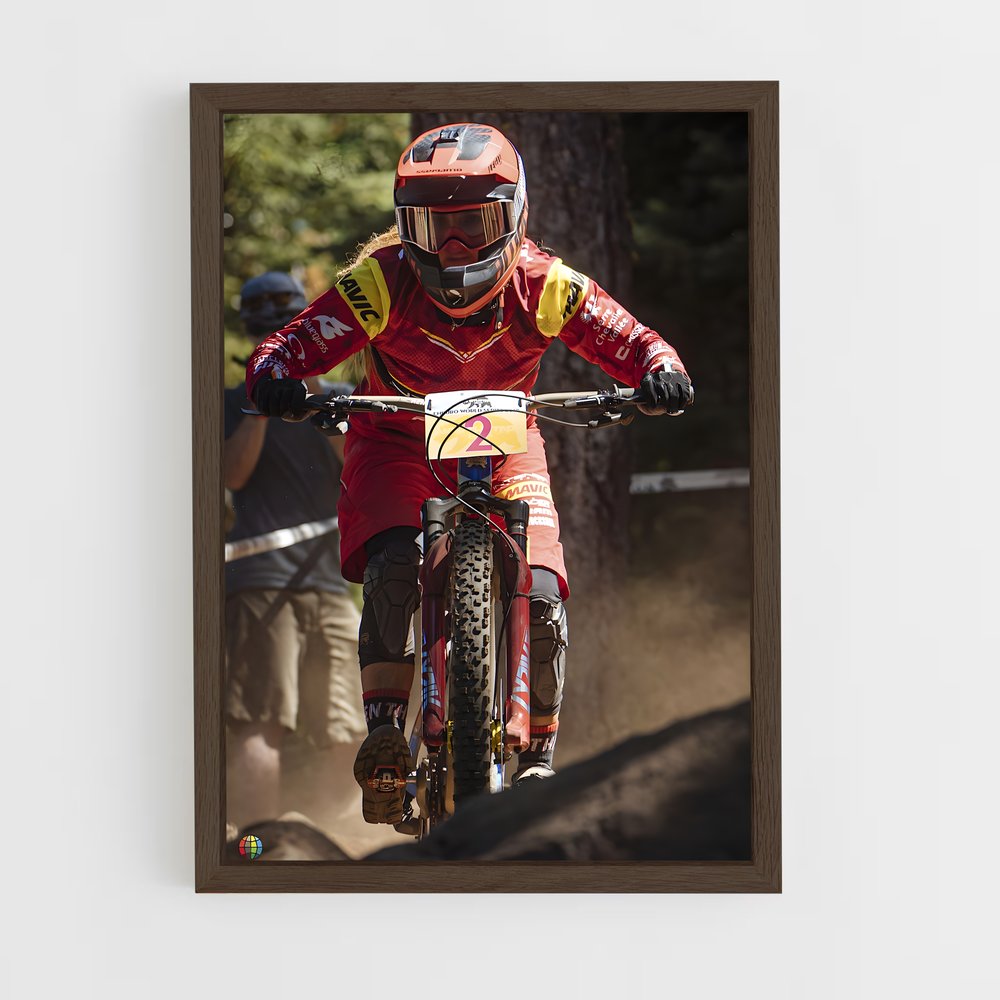Poster Riders of the Trail – affiche Cyclisme (vue 5)